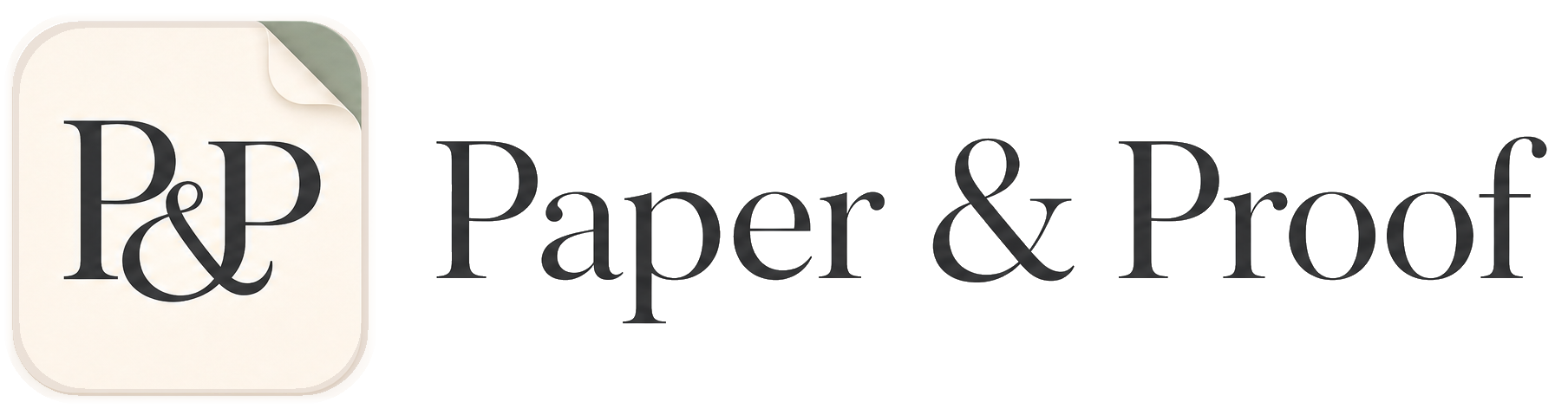 Paper & Proof
